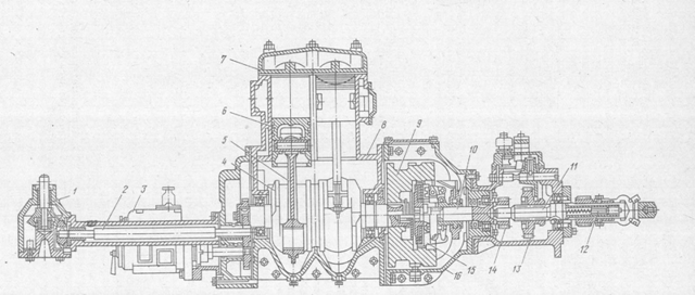 Пусковий двигун ПД-10: характеристики і пристрій